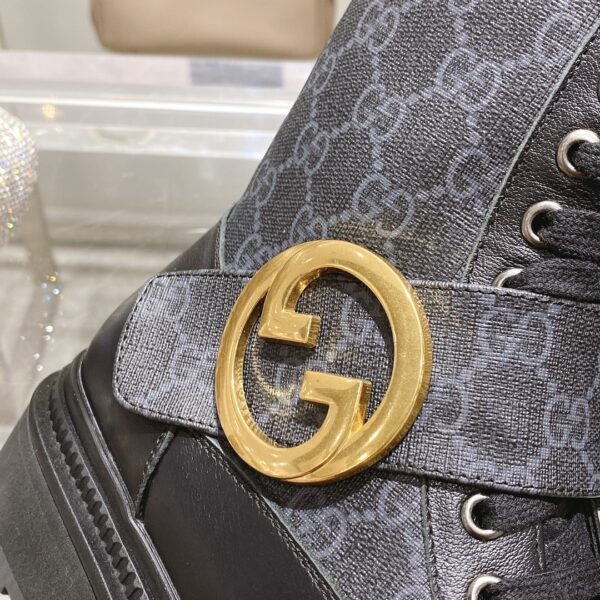 Gucci Blondie Women's Ankle Boot Black For Women GG