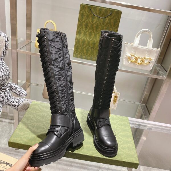 Gucci Blondie Women's Boot Black For Women GG