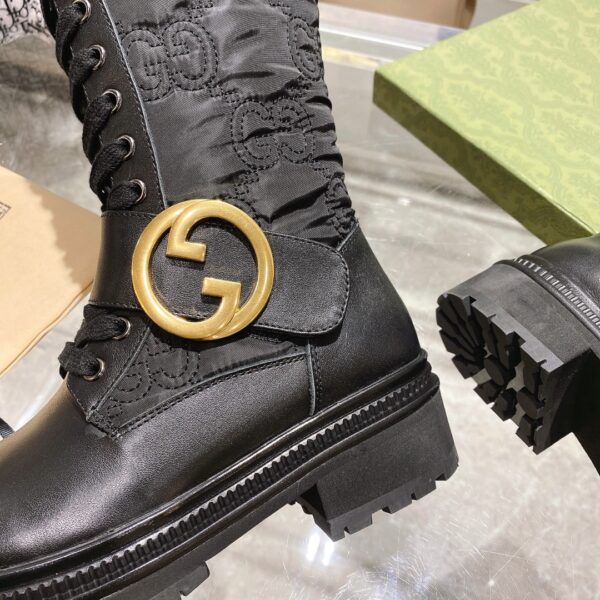 Gucci Blondie Women's Boot Black For Women GG