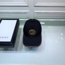 Gucci Canvas Baseball Hat Black GG Hat