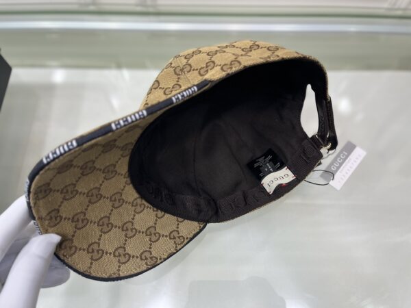 Gucci Canvas Baseball Hat Brown GG Hat