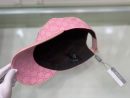 Gucci Canvas Baseball Hat Pink GG Hat