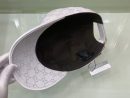Gucci Canvas Baseball Hat White GG Hat