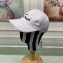 Gucci Canvas Baseball Hat White GG Hat