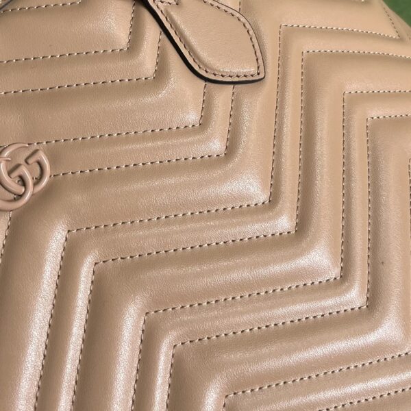 1:1 Replica Gucci Casual Style Logo Totes Cream/Black For Women 38.5cm / 15.1in 739684 DAAAH 2754