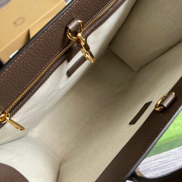1:1 Replica Gucci Cherry Print Medium Tote Beige For Women, Women's Bags 15.1in/38cm GG ‎703264 U2QAG 8839