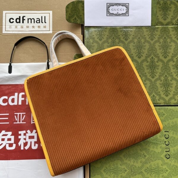 1:1 Replica Gucci Children's Mushroom Tote Bag Brown For Women, Women's Bags 11.2in/28.5cm GG‎ ‎705042 2S8HN 2886