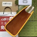 1:1 Replica Gucci Children's Mushroom Tote Bag Brown For Women, Women's Bags 11.2in/28.5cm GG‎ ‎705042 2S8HN 2886