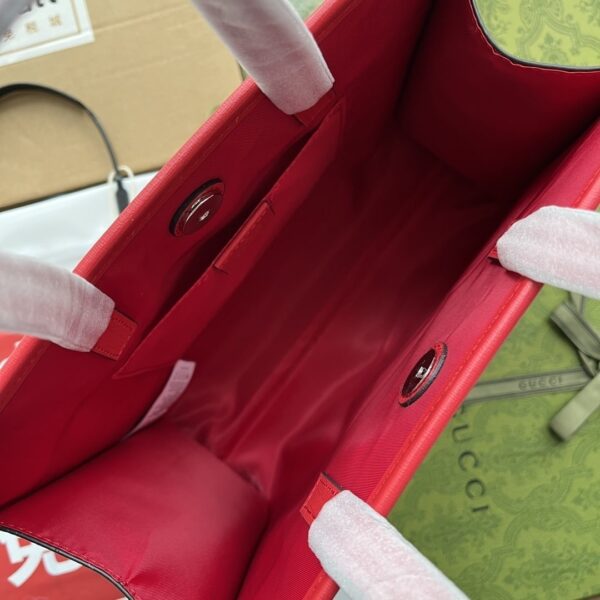 1:1 Replica Gucci Children's Tote Bag With Strawberry Fairy Print Red For Women, Women's Bags 11in/28cm GG‎ ‎630542 U6IAN 8257