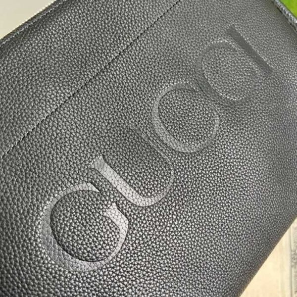 1:1 Replica Gucci Clutch With Gucci Logo Black For Men 12in/31cm  GG