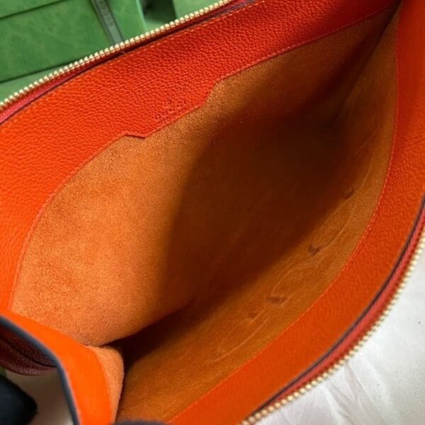 1:1 Replica Gucci Clutch With Gucci Logo Orange For Men 12in/31cm  GG