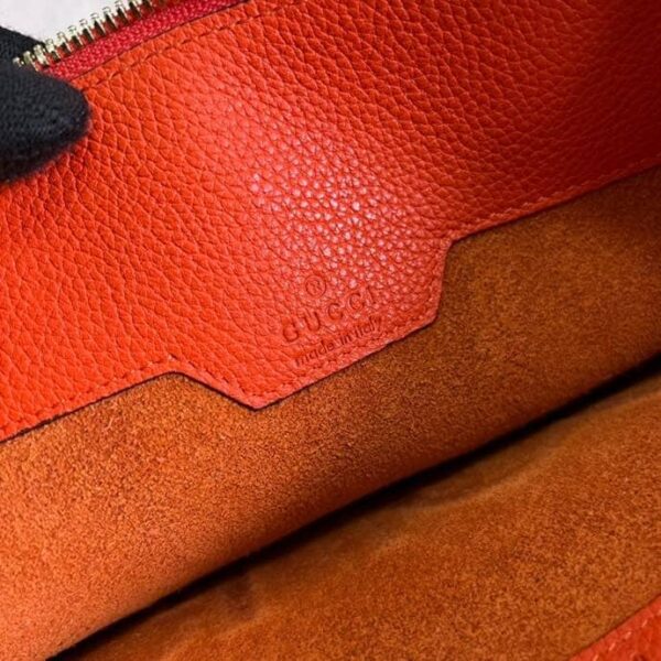 1:1 Replica Gucci Clutch With Gucci Logo Orange For Men 12in/31cm  GG