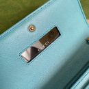 1:1 Replica Gucci Diana Chain Wallet With Bamboo Blue For Women, Women's Bags 7.4in/19cm GG