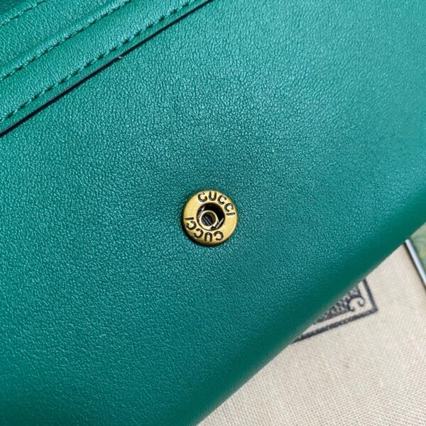 1:1 Replica Gucci Diana Chain Wallet With Bamboo Green For Women, Women's Bags 7.4in/19cm GG