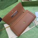 1:1 Replica Gucci Diana Chain Wallet With Bamboo Red For Women, Women's Bags 7.4in/19cm GG