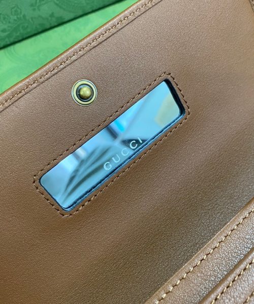 1:1 Replica Gucci Diana Chain Wallet With Bamboo Red For Women, Women's Bags 7.4in/19cm GG
