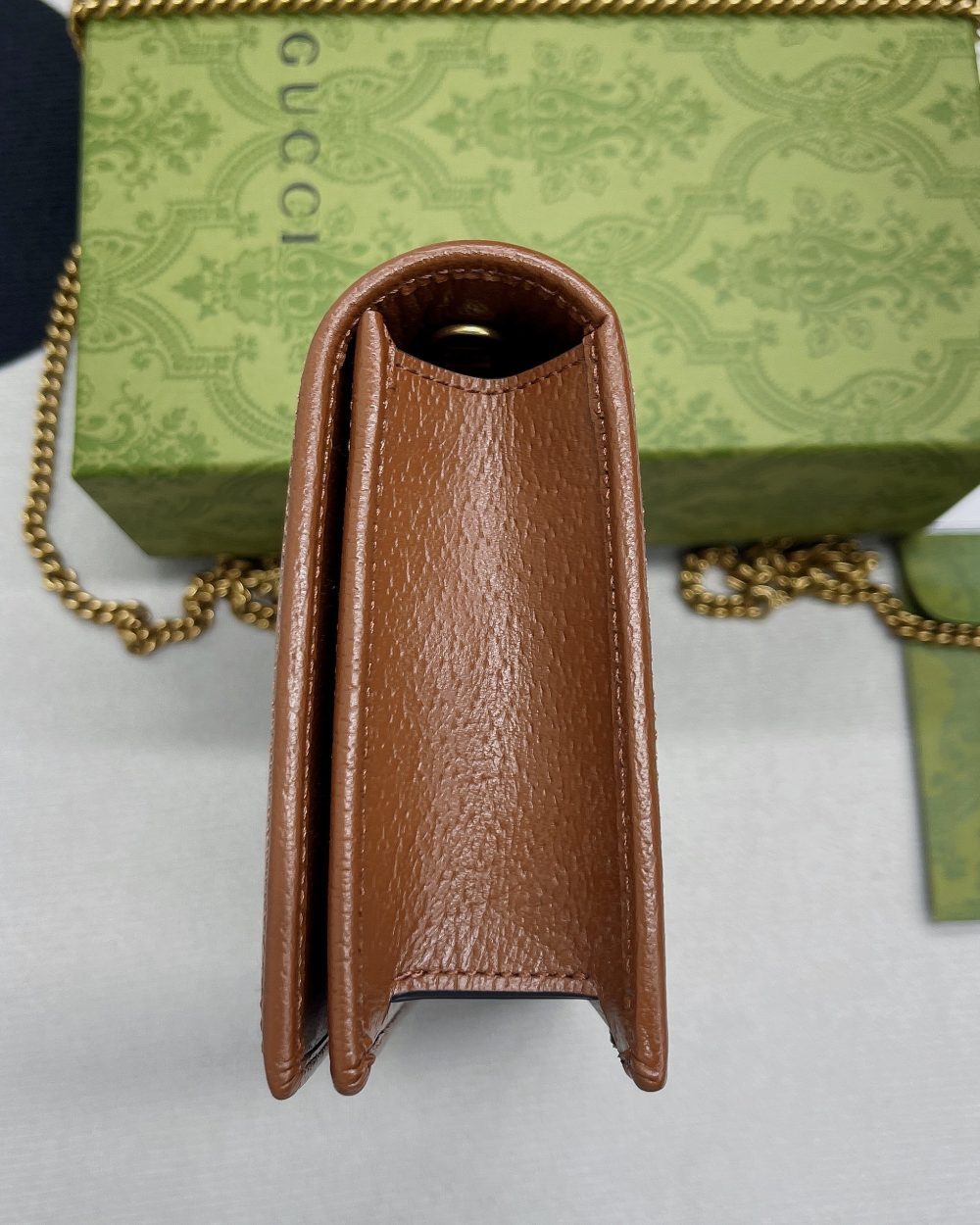 1:1 Replica Gucci Diana Mini Bag With Bamboo Brown For Women, Women's Bags 7.5in/19cm GG