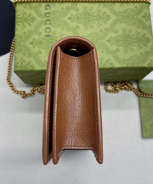 1:1 Replica Gucci Diana Mini Bag With Bamboo Brown For Women, Women's Bags 7.5in/19cm GG