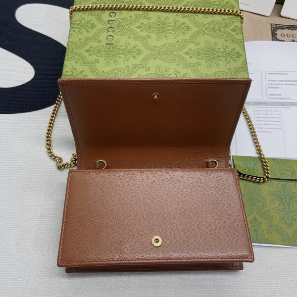 1:1 Replica Gucci Diana Mini Bag With Bamboo Brown For Women, Women's Bags 7.5in/19cm GG