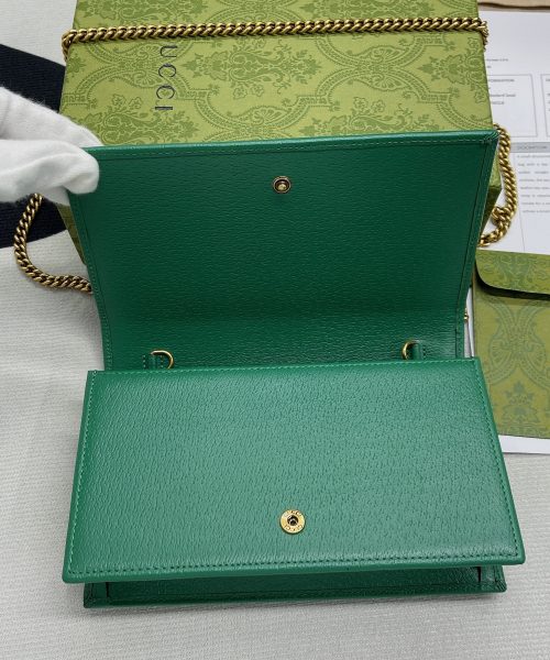 1:1 Replica Gucci Diana Mini Bag With Bamboo Green For Women, Women's Bags 7.5in/19cm GG ‎696817 DJ20T 3120