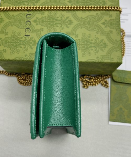 1:1 Replica Gucci Diana Mini Bag With Bamboo Green For Women, Women's Bags 7.5in/19cm GG ‎696817 DJ20T 3120