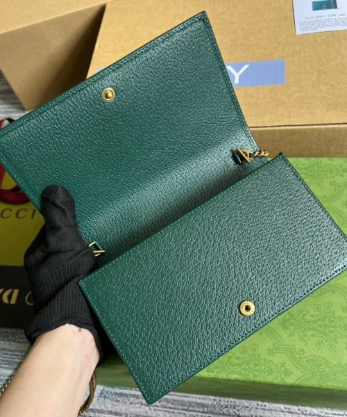 1:1 Replica Gucci Diana Mini Bag With Bamboo Green For Women, Women's Bags 7.5in/19cm GG ‎696817 DJ20T 3120