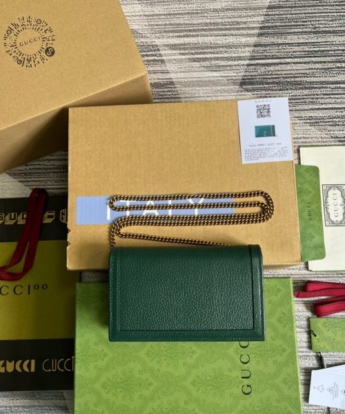 1:1 Replica Gucci Diana Mini Bag With Bamboo Green For Women, Women's Bags 7.5in/19cm GG ‎696817 DJ20T 3120