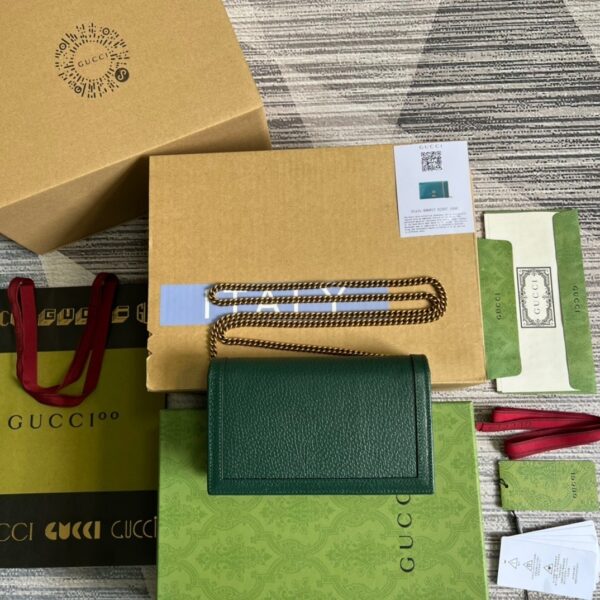 1:1 Replica Gucci Diana Mini Bag With Bamboo Green For Women, Women's Bags 7.5in/19cm GG ‎696817 DJ20T 3120