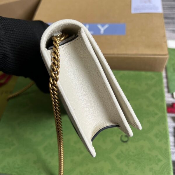 1:1 Replica Gucci Diana Mini Bag With Bamboo White For Women, Women's Bags 7.5in/19cm GG