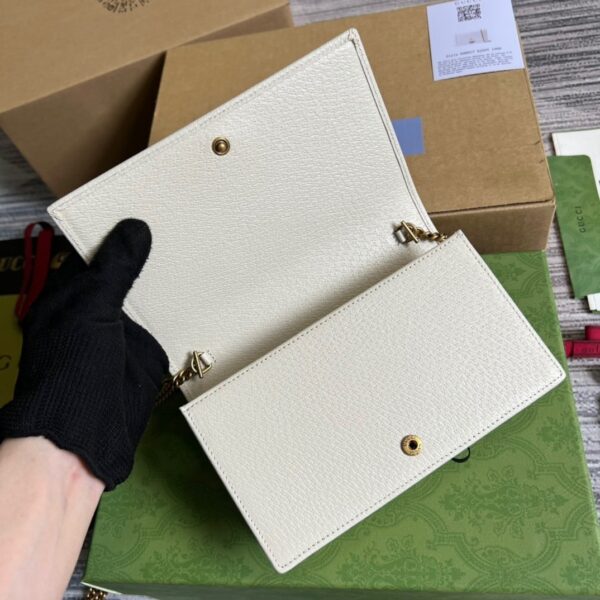 1:1 Replica Gucci Diana Mini Bag With Bamboo White For Women, Women's Bags 7.5in/19cm GG