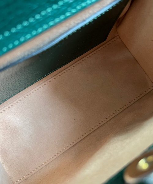 1:1 Replica Gucci Diana Mini Tote Bag Green For Women, Women's Bags 7.9in/20cm GG ‎702732 U3ZDT 3670