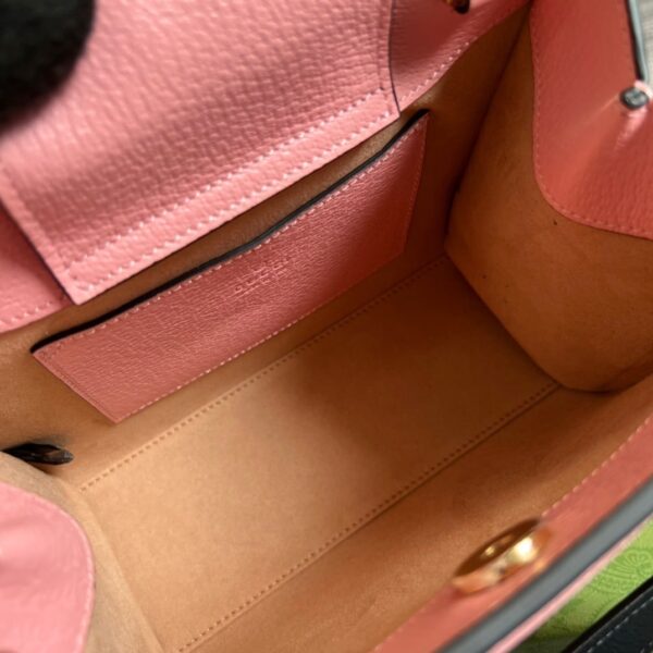 1:1 Replica Gucci Diana Mini Tote Bag Pink For Women, Women's Bags 7.9in/20cm GG ‎702732 U3ZDT 5479