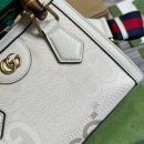 1:1 Replica Gucci Diana Mini Tote Bag White For Women, Women's Bags 7.9in/20cm GG