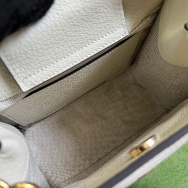 1:1 Replica Gucci Diana Mini Tote Bag White For Women, Women's Bags 7.9in/20cm GG