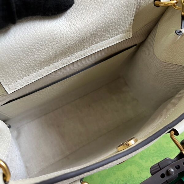 1:1 Replica Gucci Diana Small GG Tote Bag White For Women, Women's Bags 11in/27cm GG