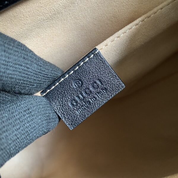 1:1 Replica Gucci Diana Small Tote Bag Black For Women 11in/27cm GG 702721 U3ZDT 1260