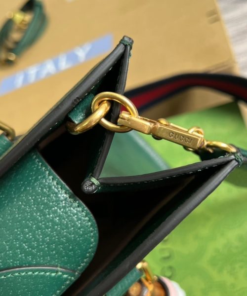 1:1 Replica Gucci Diana Small Tote Bag Green For Women, Women's Bags 11in/27cm GG ‎