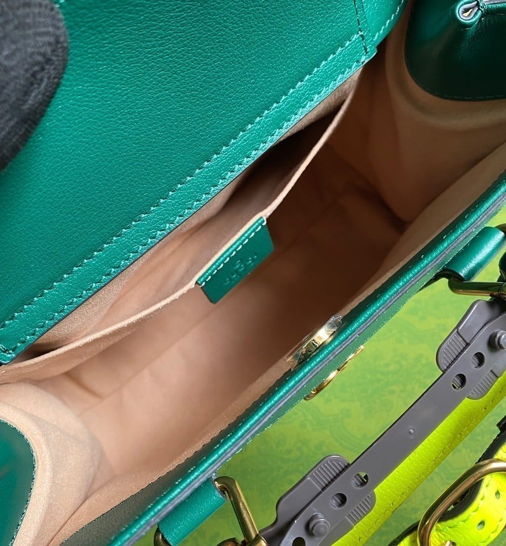 1:1 Replica Gucci Diana Small Tote Bag Green For Women, Women's Bags 11in/27cm GG ‎