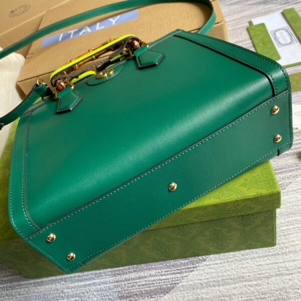 1:1 Replica Gucci Diana Small Tote Bag Green For Women, Women's Bags 11in/27cm GG ‎