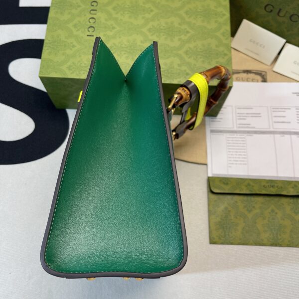 1:1 Replica Gucci Diana Small Tote Bag Green For Women, Women's Bags 11in/27cm GG ‎