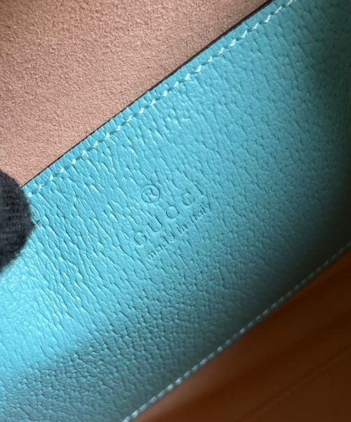 1:1 Replica Gucci Diana Small Tote Bag Light Blue For Women, Women's Bags 11in/27cm GG