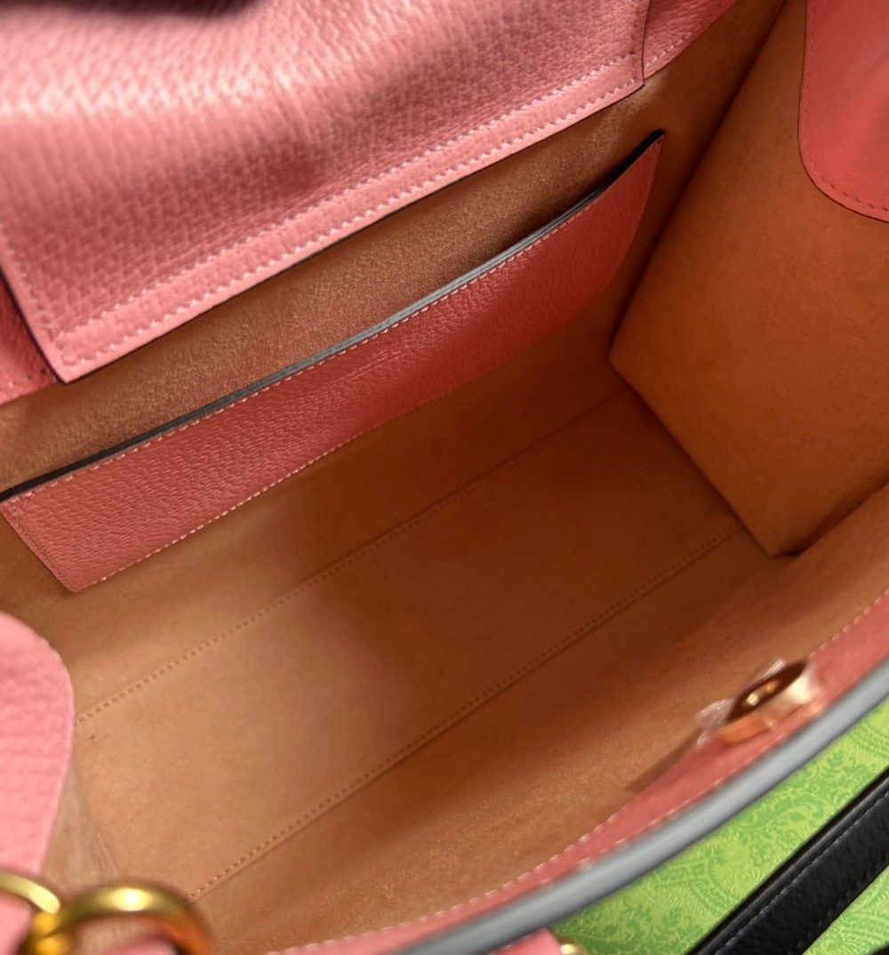 1:1 Replica Gucci Diana Small Tote Bag Pink For Women, Women's Bags 11in/27cm GG