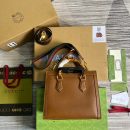 1:1 Replica Gucci Diana Small Tote Bag Red For Women, Women's Bags 11in/27cm GG