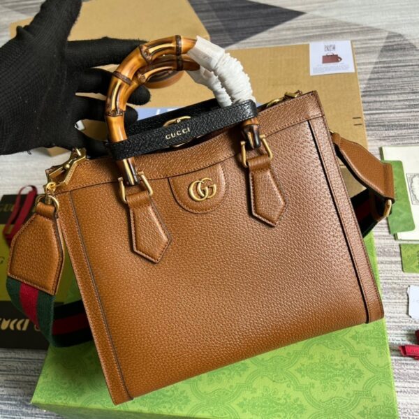 1:1 Replica Gucci Diana Small Tote Bag Red For Women, Women's Bags 11in/27cm GG