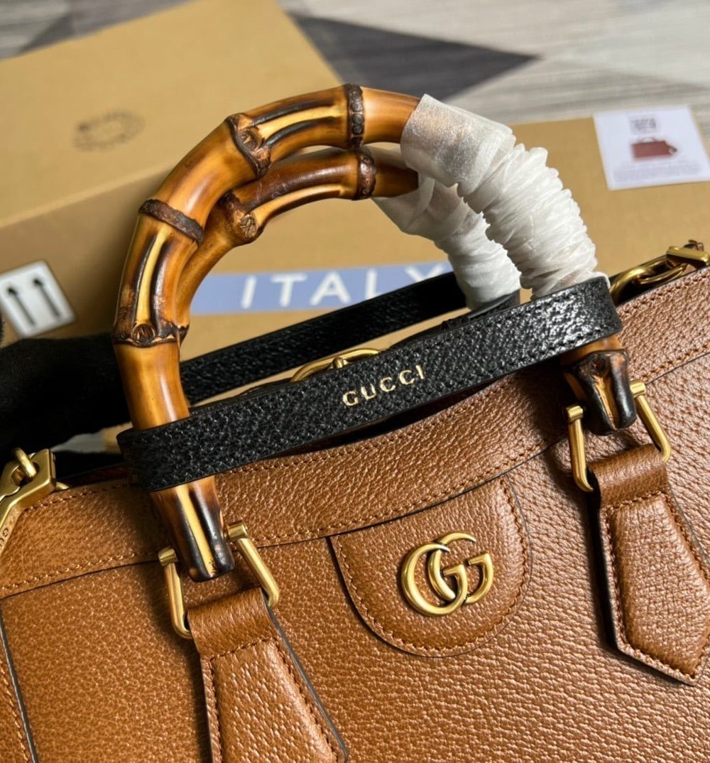 1:1 Replica Gucci Diana Small Tote Bag Red For Women, Women's Bags 11in/27cm GG