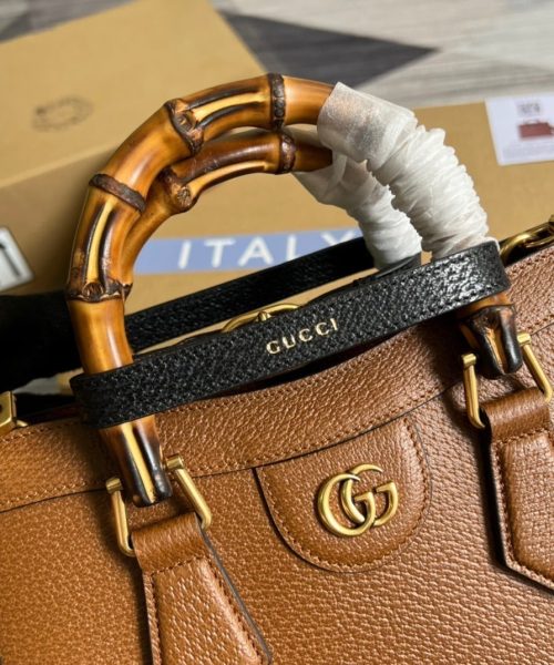 1:1 Replica Gucci Diana Small Tote Bag Red For Women, Women's Bags 11in/27cm GG