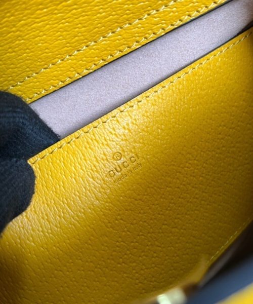 1:1 Replica Gucci Diana Small Tote Bag Yellow For Women, Women's Bags 11in/27cm GG ‎
