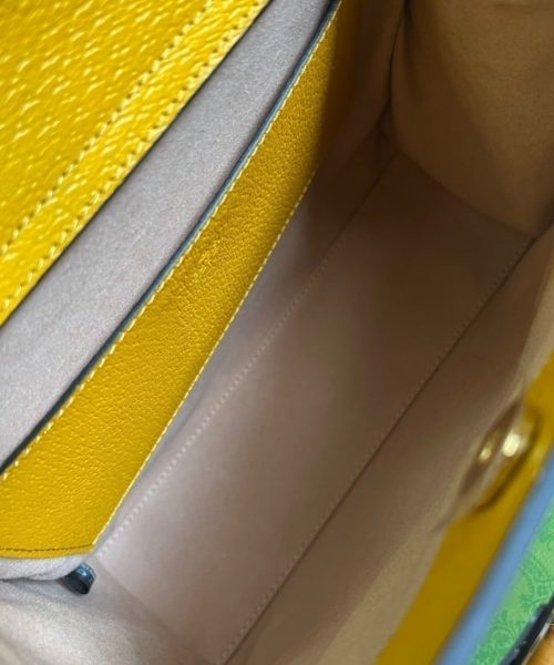 1:1 Replica Gucci Diana Small Tote Bag Yellow For Women, Women's Bags 11in/27cm GG ‎