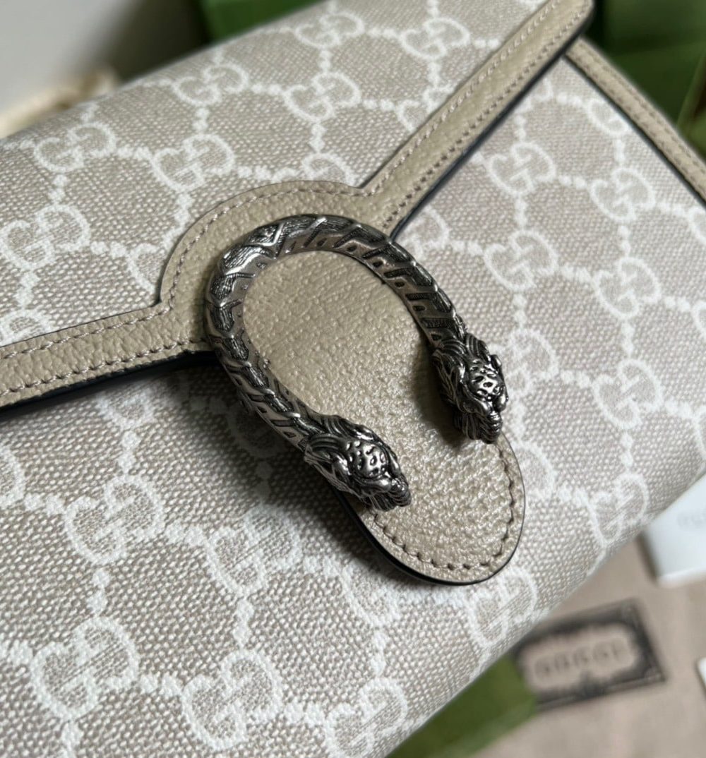 1:1 Replica Gucci Dionysus GG Mini Bag Beige For Women, Women's Bags 7.5in/20cm GG ‎‎421970 UULBN 9683