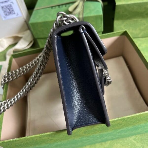 1:1 Replica Gucci Dionysus Mini Bag Beige And Blue GG Supreme Canvas For Women 7.5in/20cm